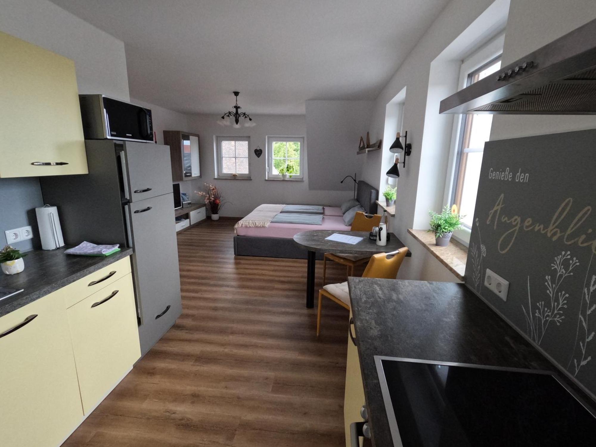 Ferienwohnung Ausblick 바트두벤 외부 사진